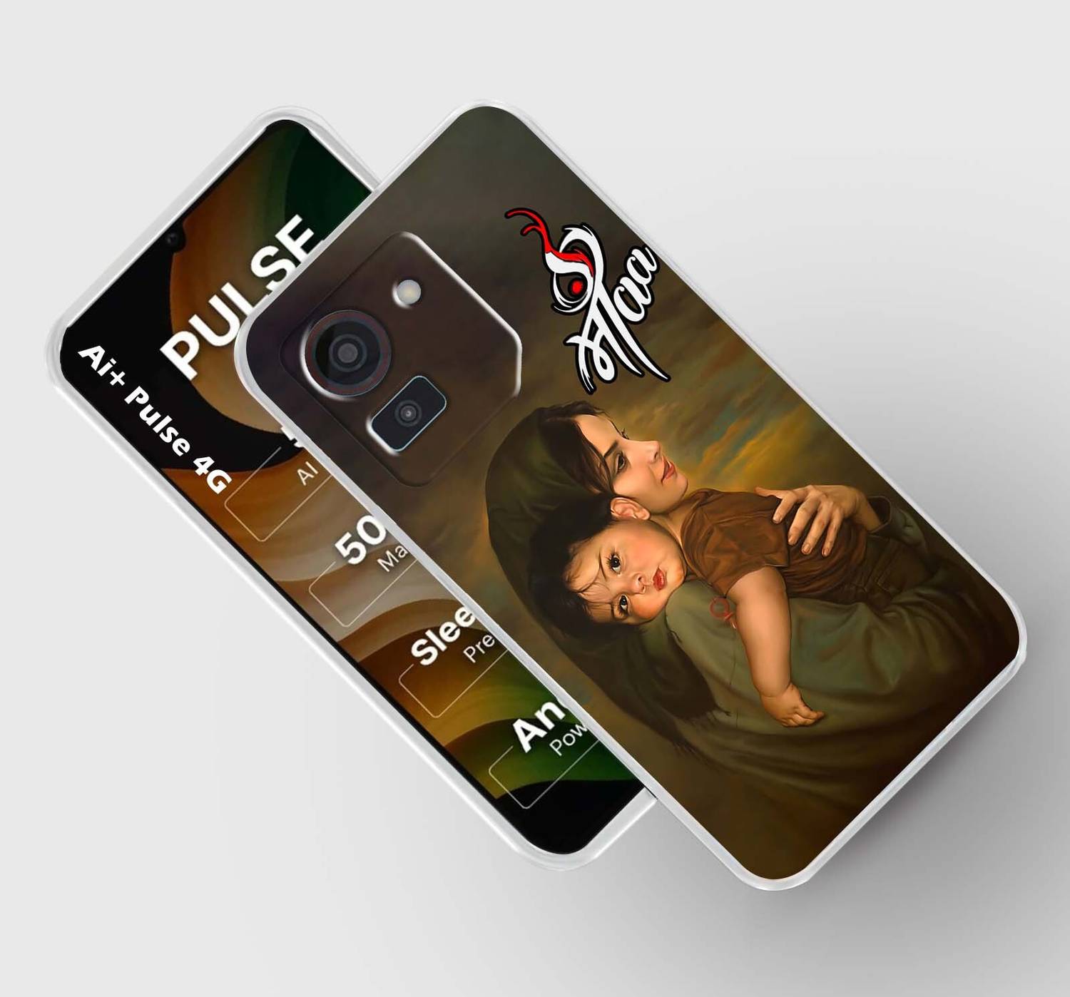 Artage Back Cover for AI+ Pulse 4G, AI Plus Pulse 4G