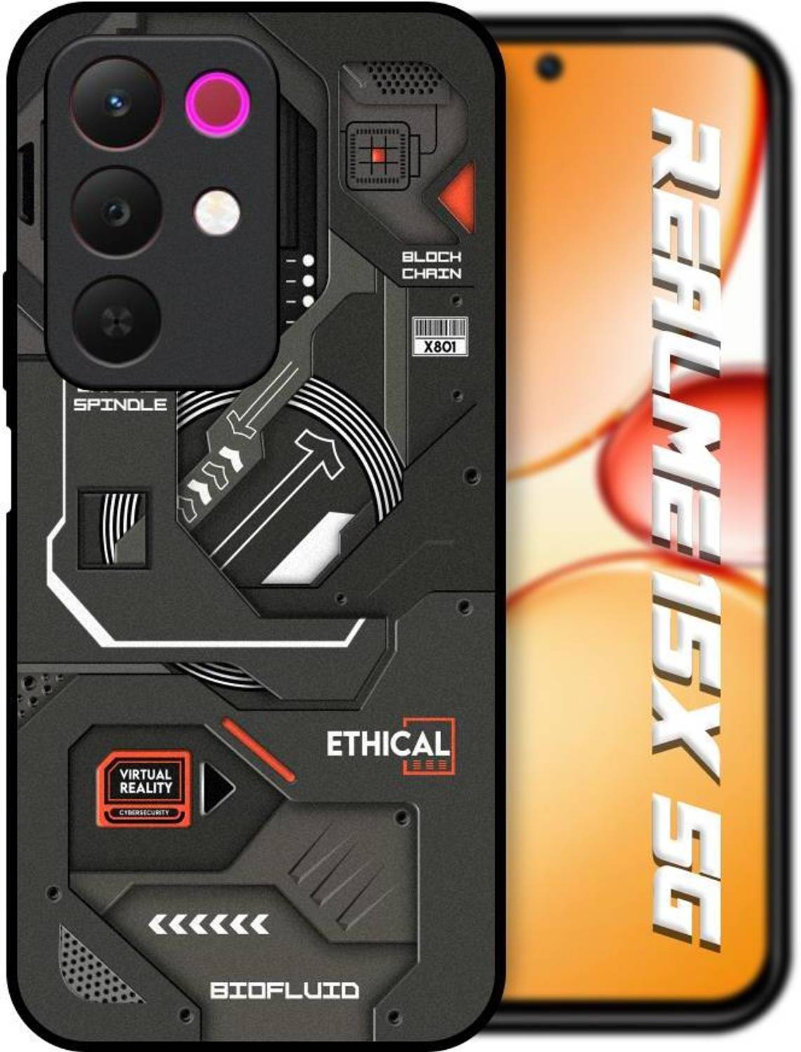 Mayzr Back Cover for Realme 15x 5G - Image 1