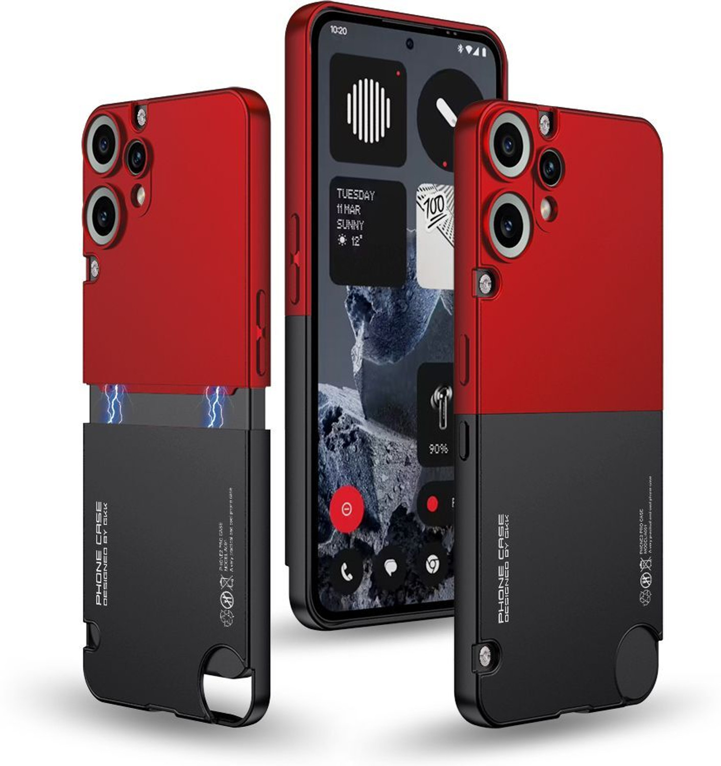Image of FlareHUB Back Cover for CMF Nothing Phone 2 Pro