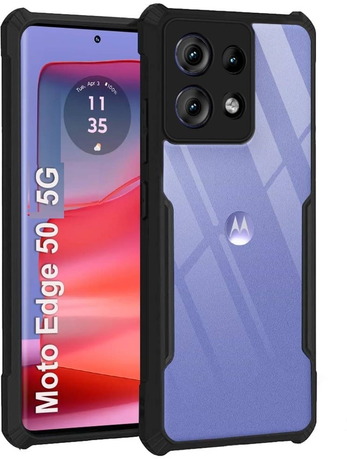 Bodoma Back Cover for Moto Edge 50 5G