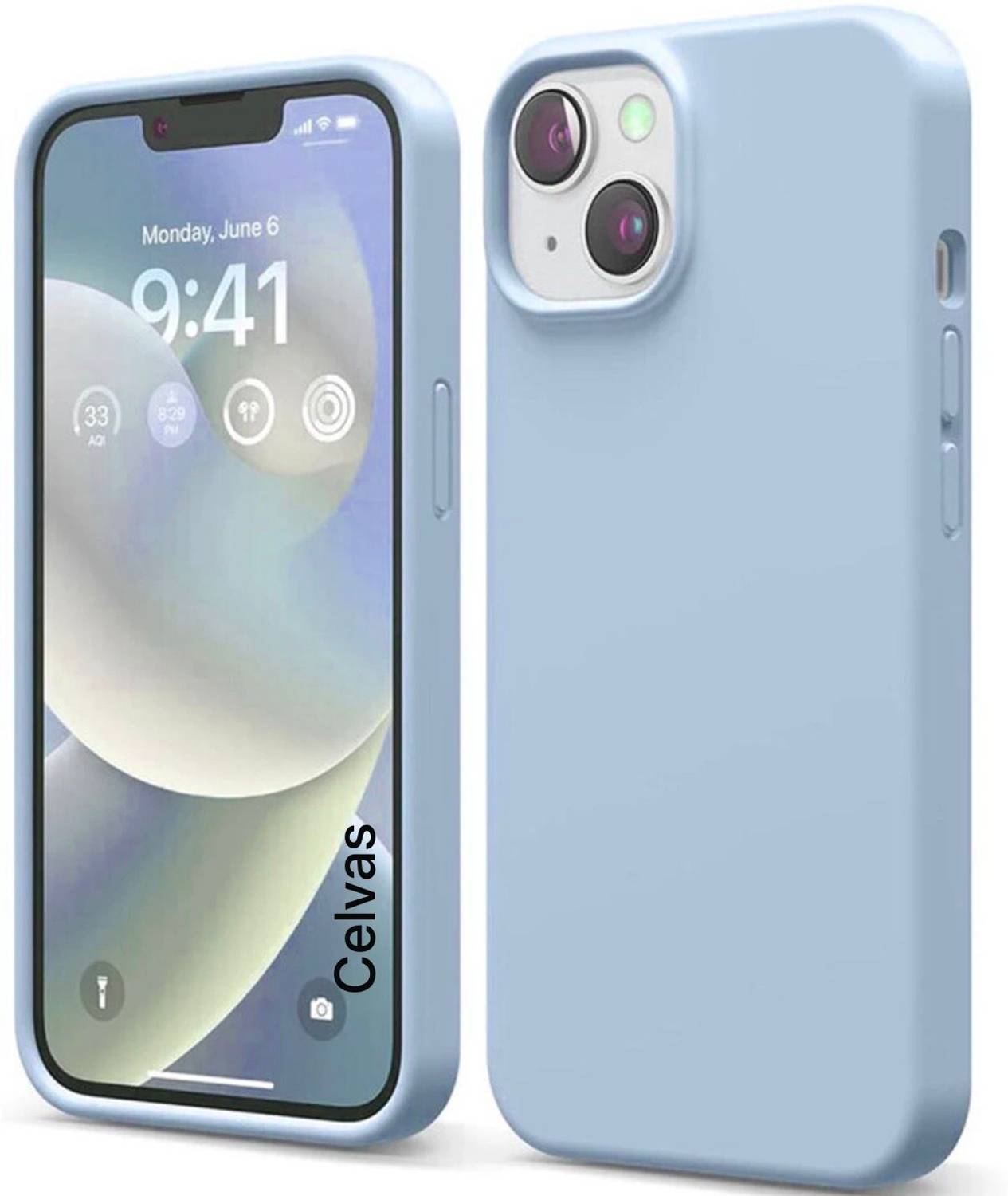 Celvas Back Cover for iPhone 15 Blue