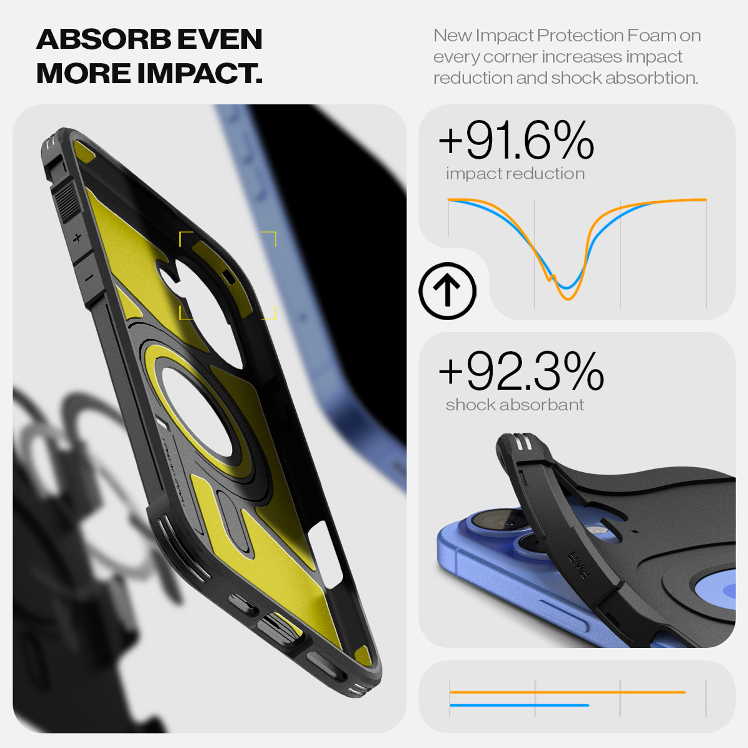 Image of Spigen Tough Armor (AI) MagFit Back Cover for iPhone 16