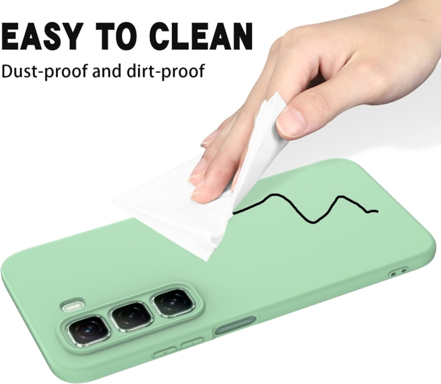 Image of Rugraj Back Cover for Infinix Hot 50 5G