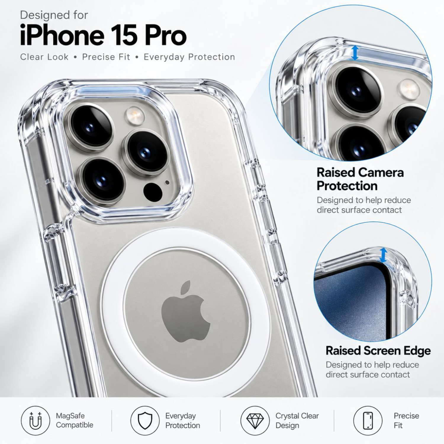 Image of shree divya Back Cover for Iphone 15 Pro