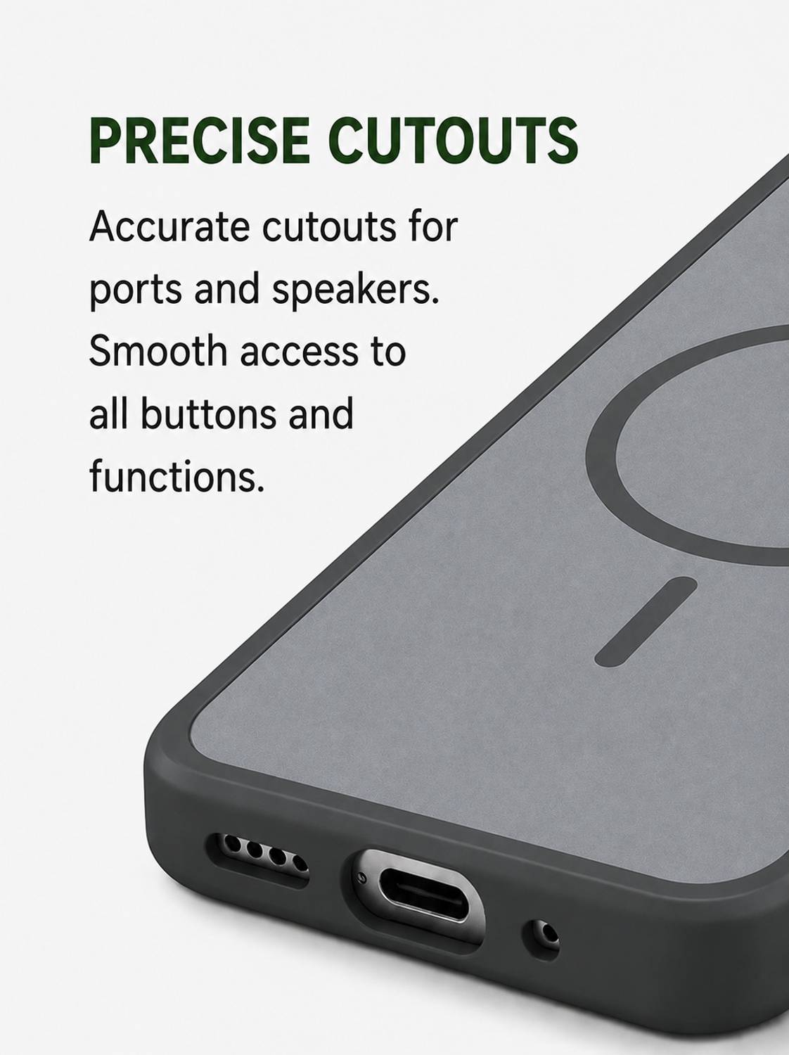 Aaghosh Back Cover for OPPO A3 Pro 5G Black - Image 4