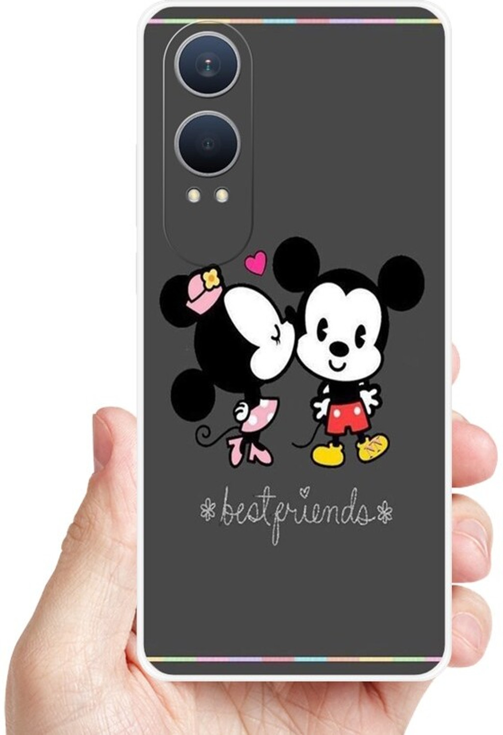 Image of Vojica Back Cover for OnePlus Nord CE 4 Lite 5G, CPH2619 Mickey Mouse, Cartoon, Teddy Back Cover