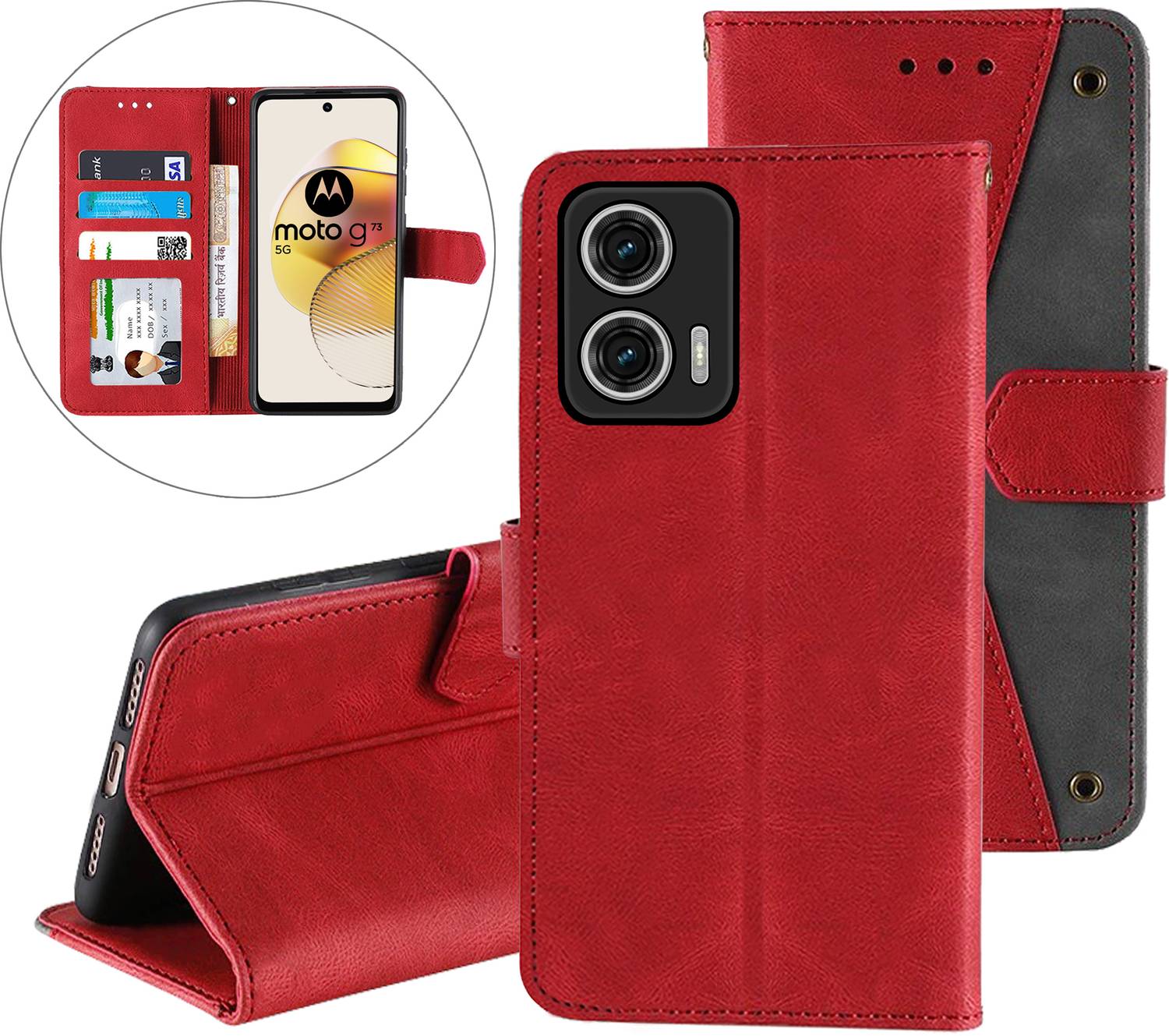 Autofocus Back Cover for Moto G73 5G