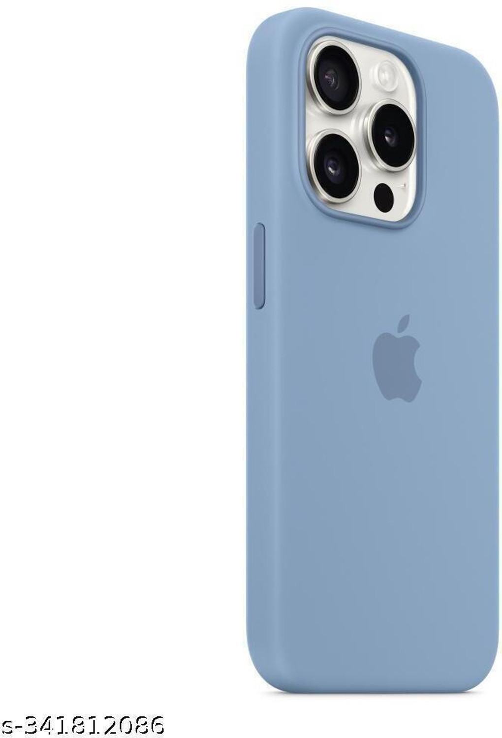 Image of VURIOZZ Back Cover for iPhone 13 Pro (Blue, Shock Proof, Silicon, Pack of: 1)