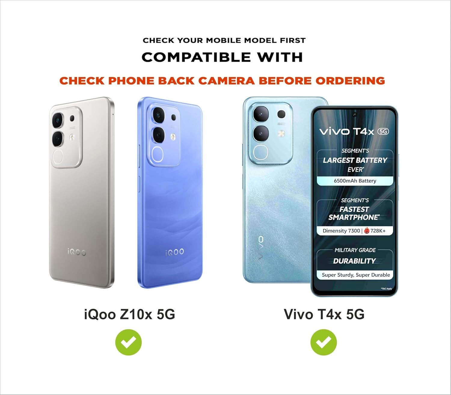 Image of STARFLIP Flip Cover for Flip Cover For Vivo T4X 5G
