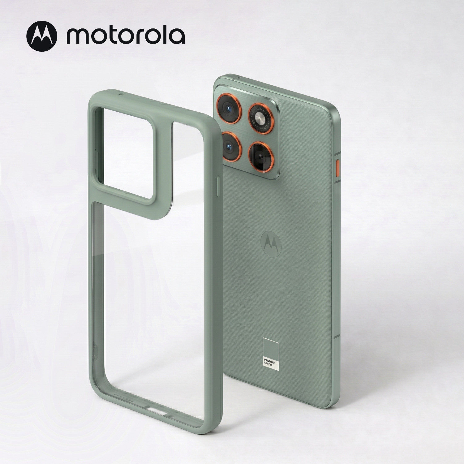 Image of MOTOROLA Back Cover for Moto Edge 70, Motorola Edge 70, MOTOROLA Edge 70 (Aurashine), (Original Motorola Product)