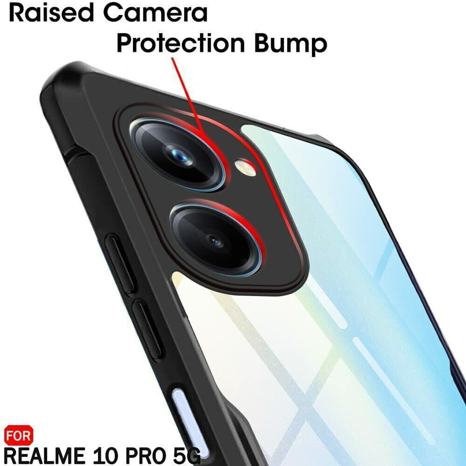 Image of Micvir Back Cover for Realme 10 Pro 5G