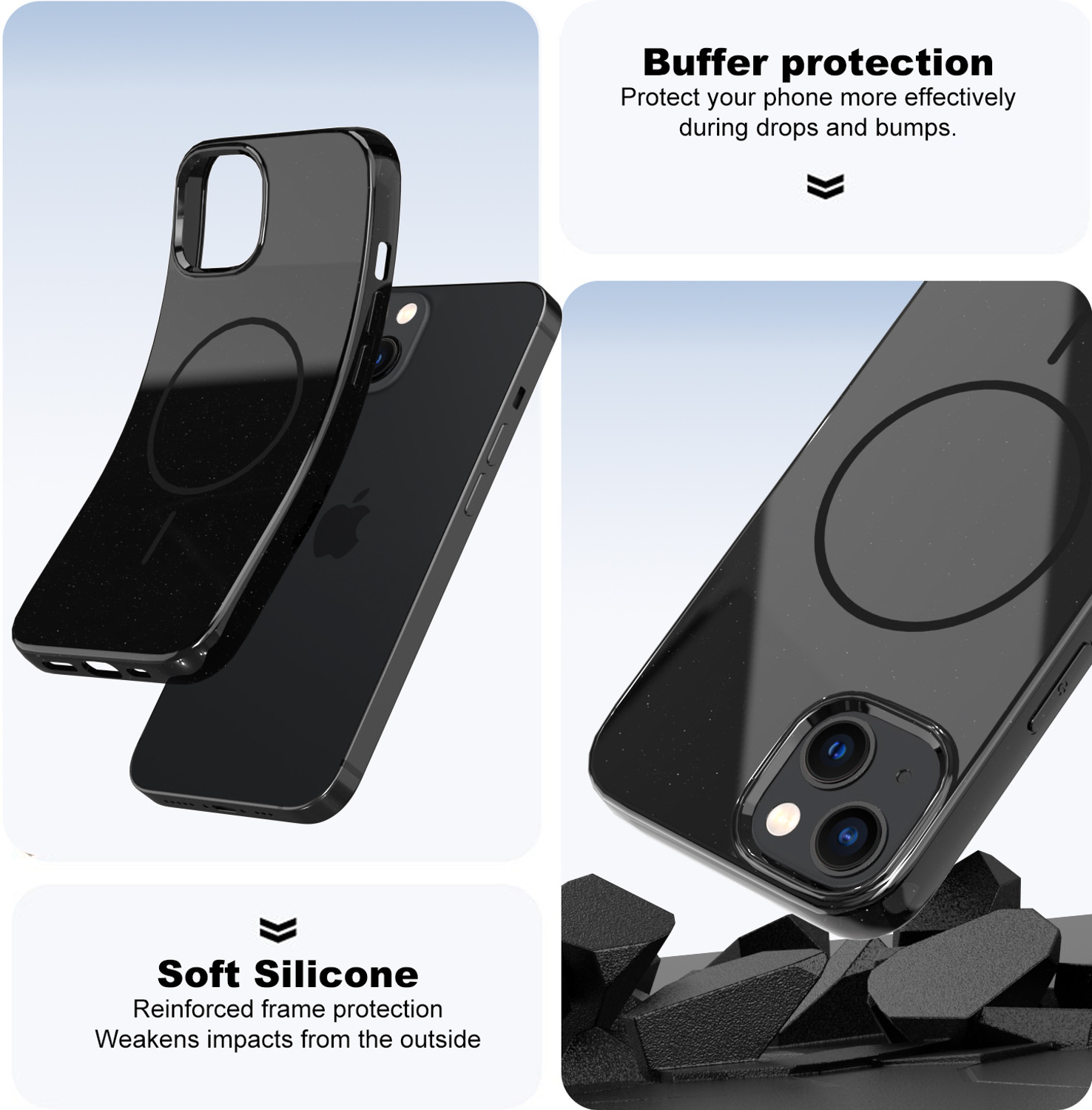 Image of KartV Back Cover for Apple Iphone 13, Iphone 13