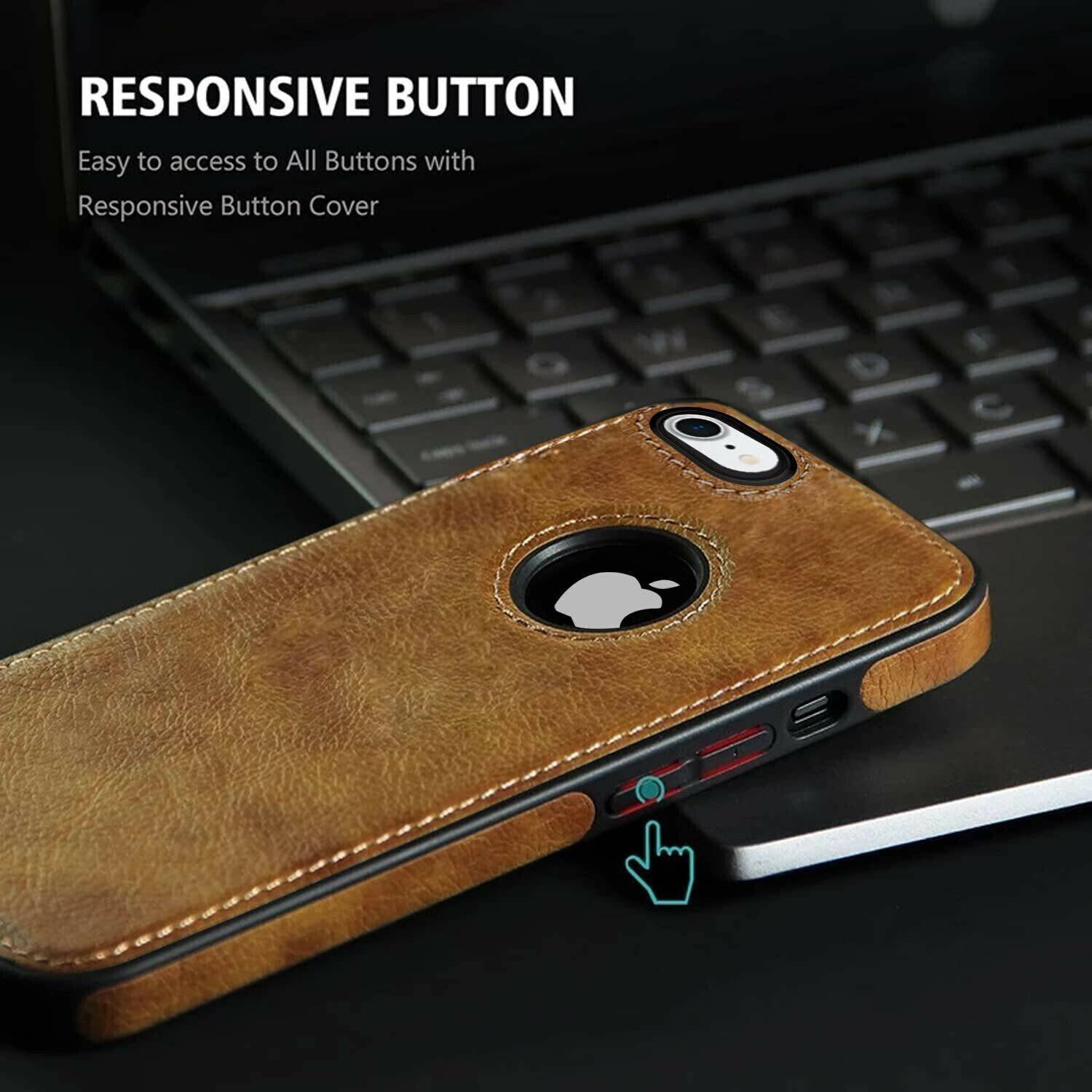Bonqo Back Cover for iPhone 7 Brown - Image 4