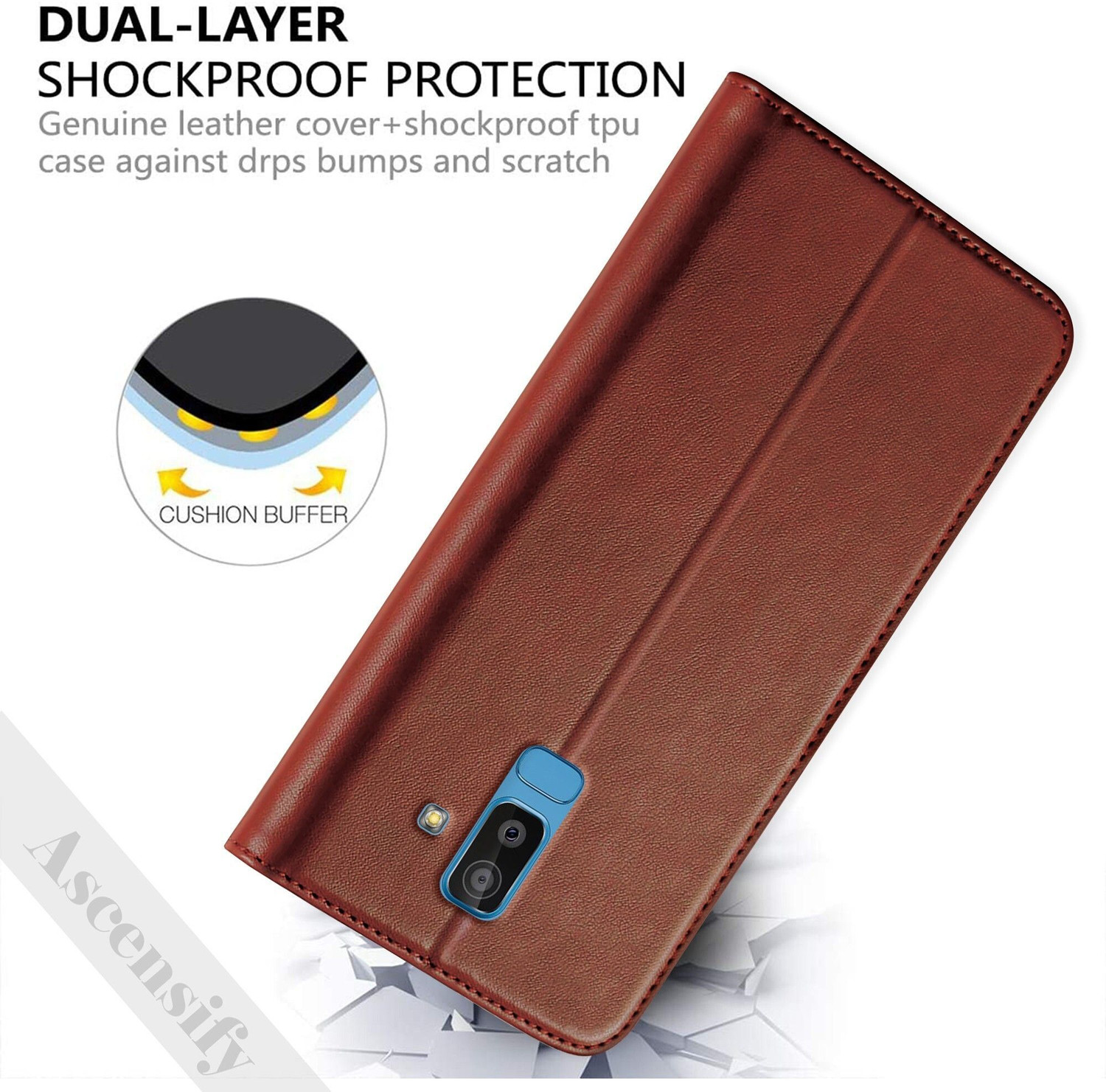 Image of Ascensify Back Cover for Samsung Galaxy J8