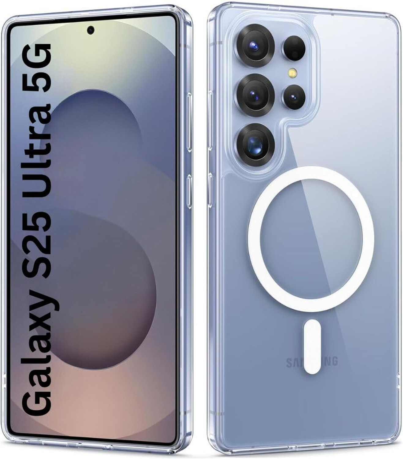 Image of Print maker Back Cover for Samsung Galaxy S25 Ultra (Transparent, Dual Protection, Pack of: 1)