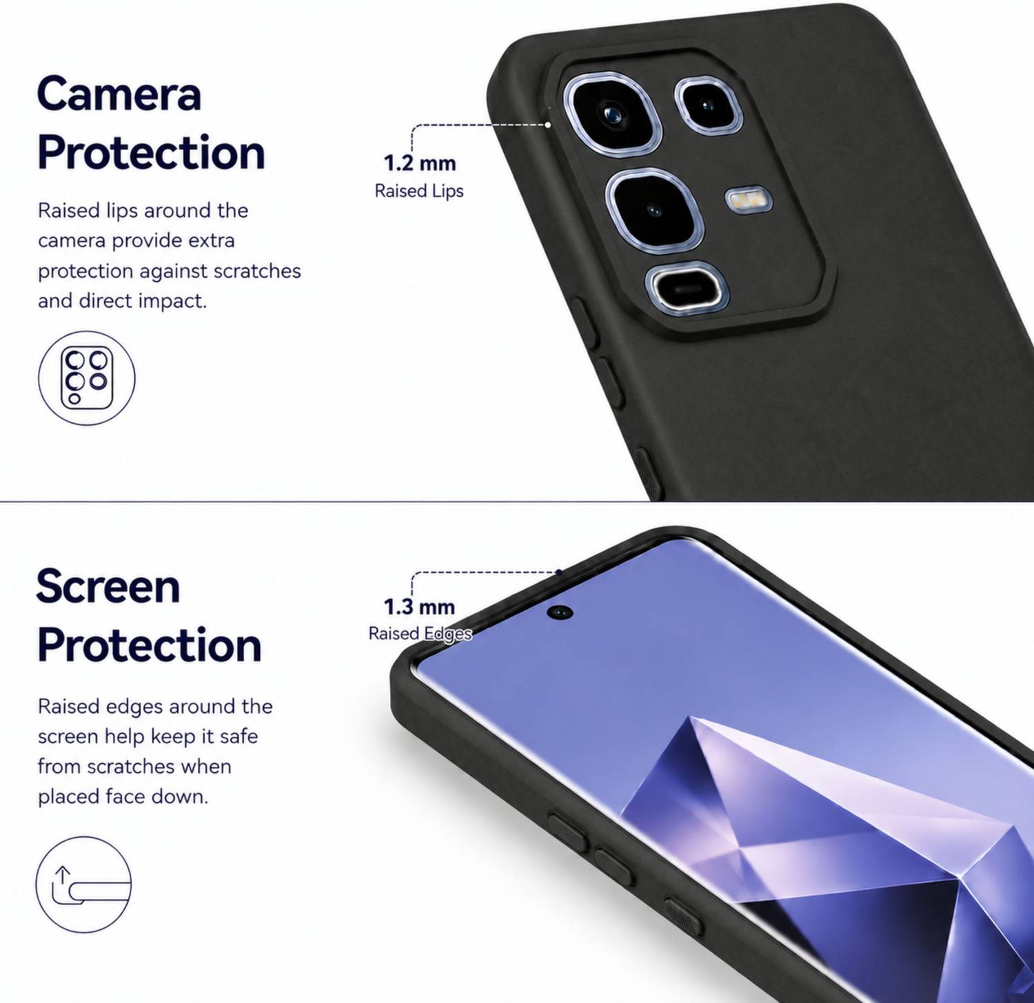 SBMS Back Cover for Infinix Note 50s 5G+ Black - Image 2
