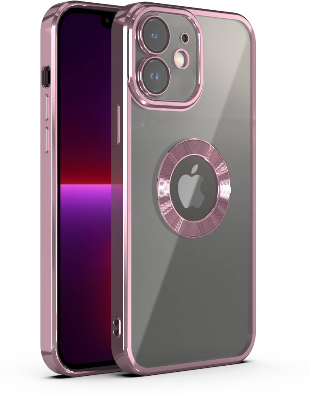 Alliance Back Cover for ELECTROPLATING LOGO CUT IPHONE 12