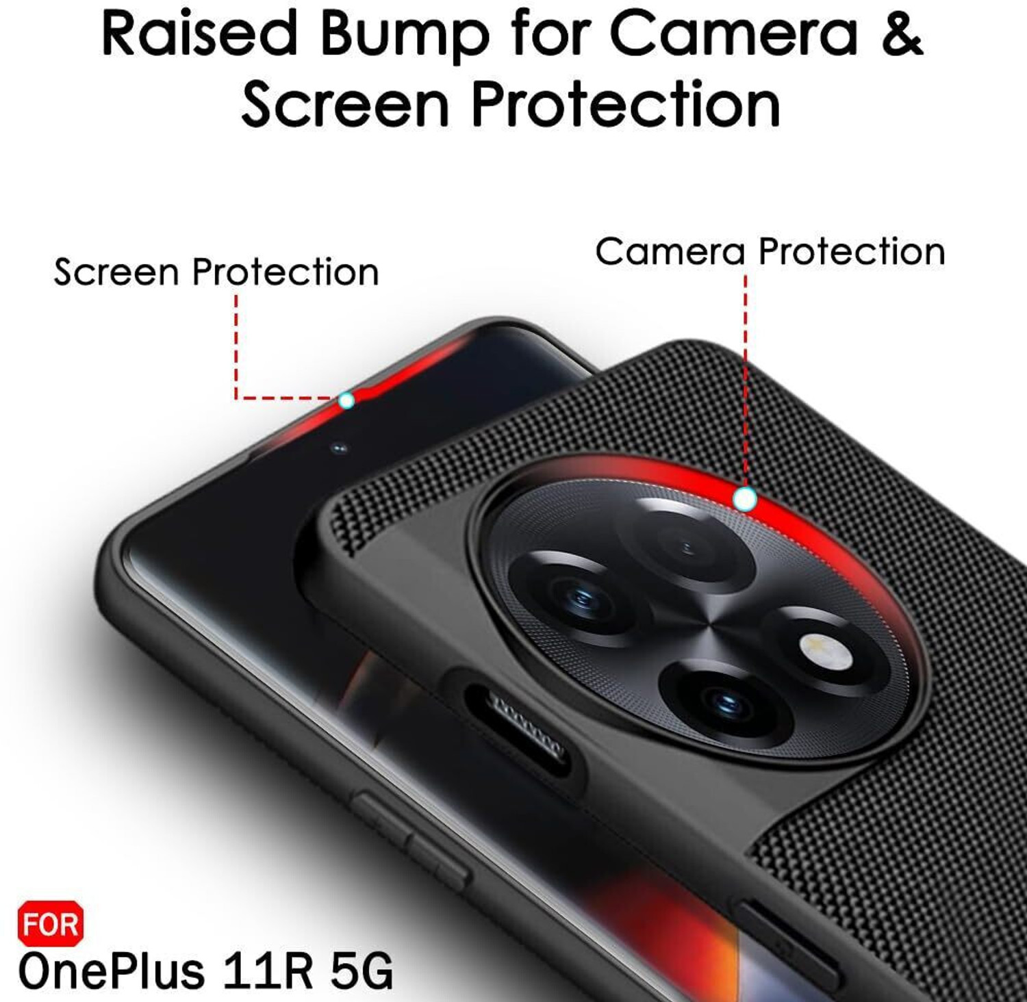 Image of Rwm Back Cover for OnePlus 11R 5G Slim & Lightweight | Luxurious Ultra-Premium Design