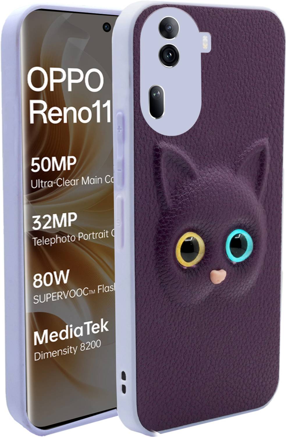 BOZTI Back Cover for Oppo Reno 11 Pro 5G