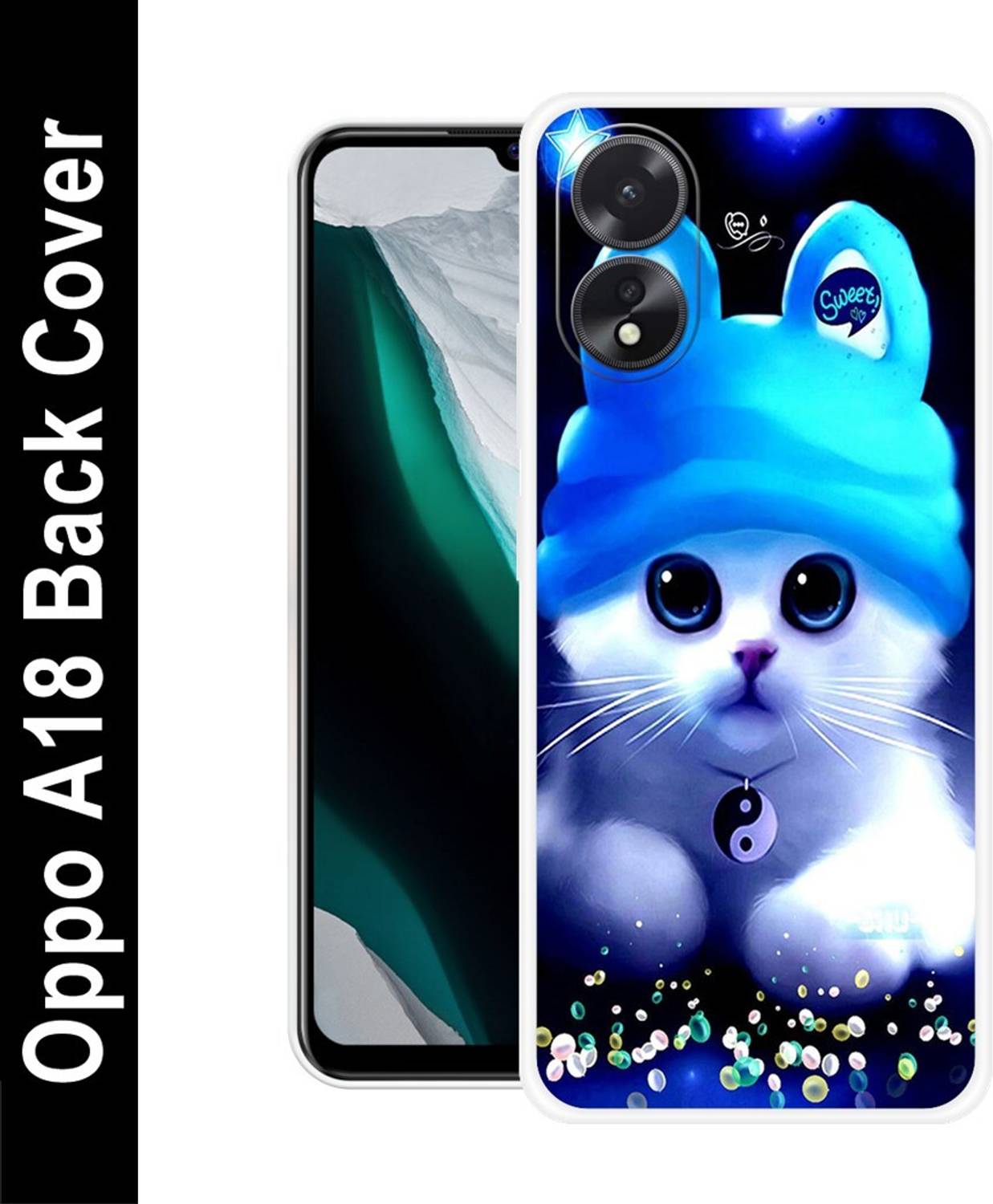 Amstyle Back Cover for Oppo A18
