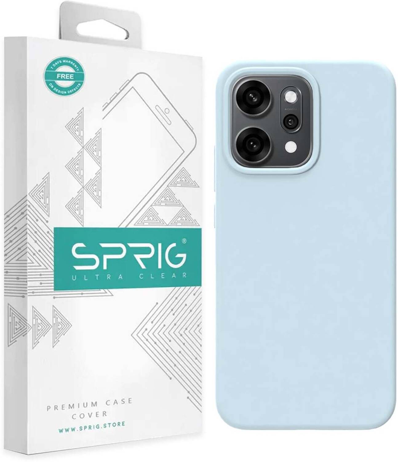 Sprig Back Cover for OPPO Reno 14 5G Blue - Image 1