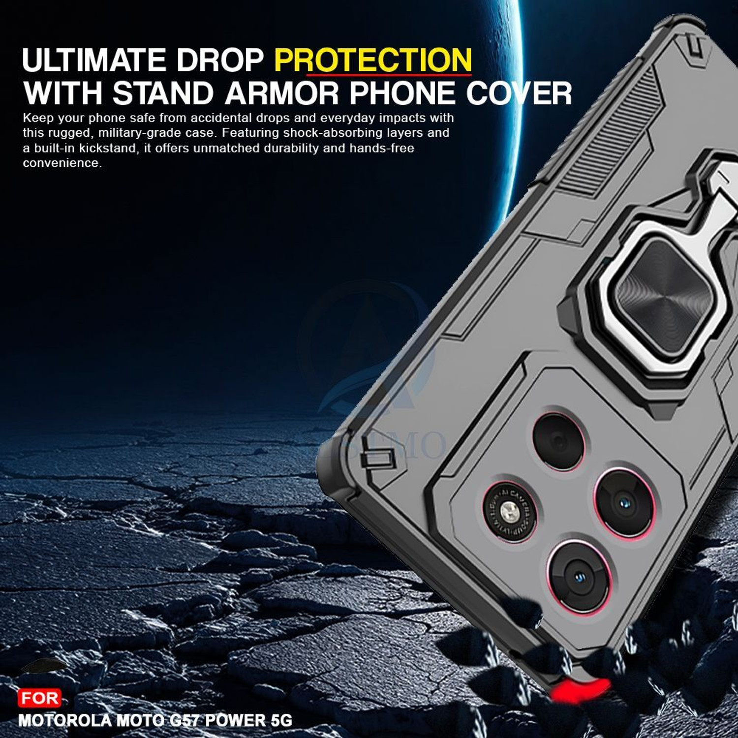 Image of AESTMO Back Cover for Moto G57 Power 5G