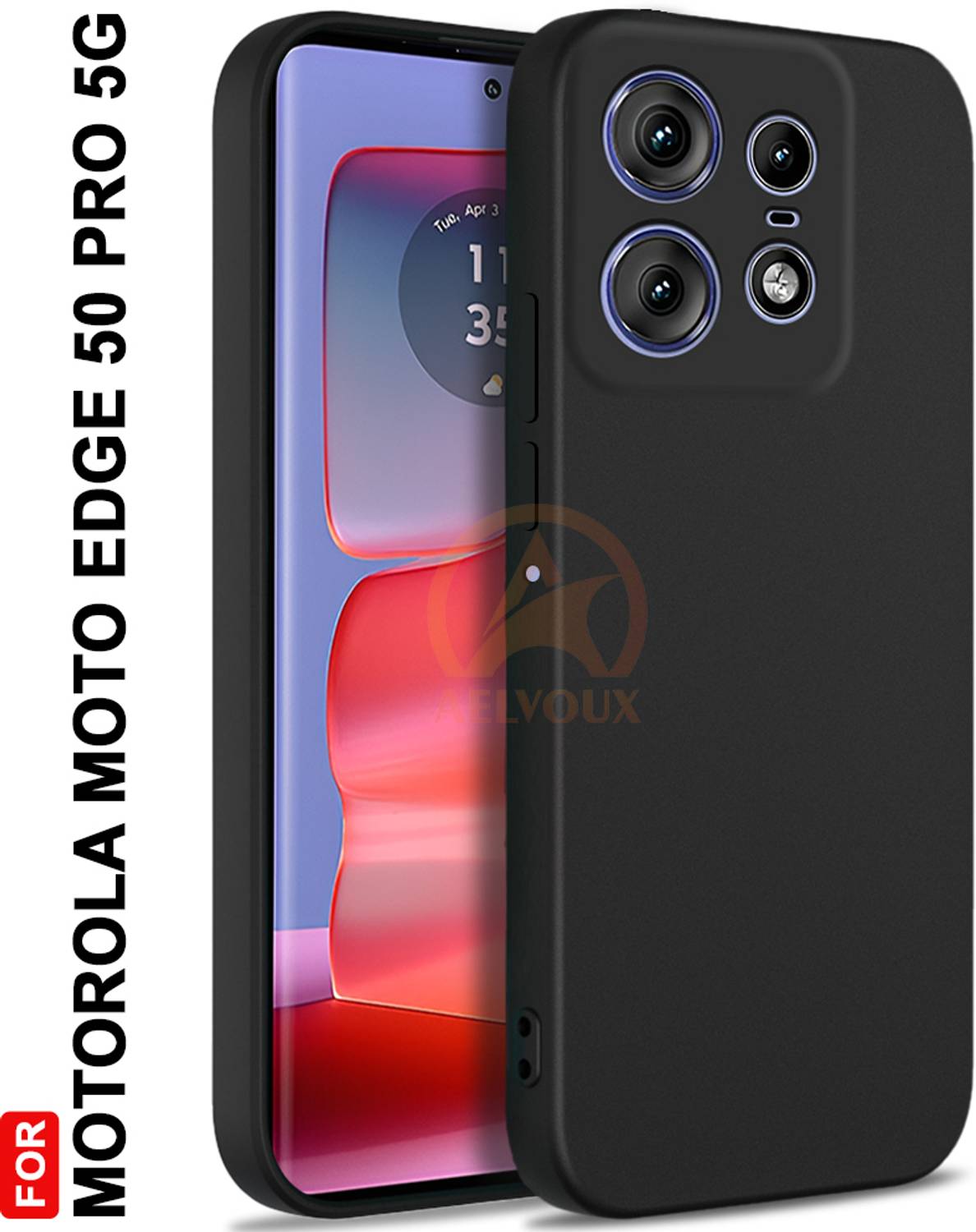 AelVouX Back Cover for Moto Edge 50 Pro 5G