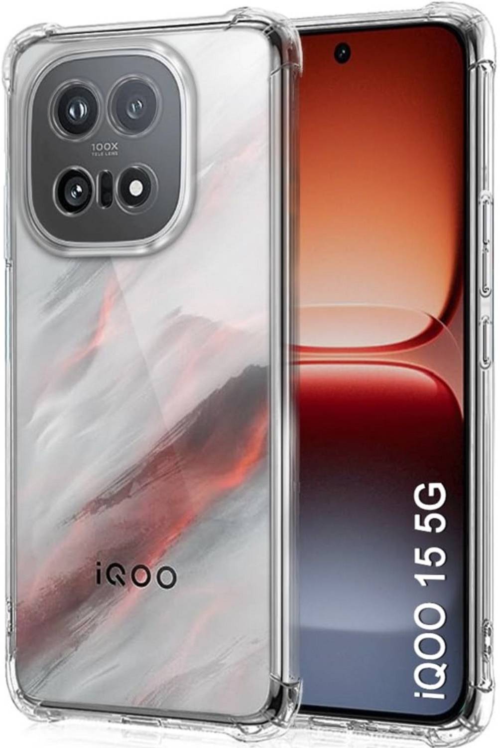 AKSHUD Back Cover for iQOO 15, (BM), iQOO 15 5G
