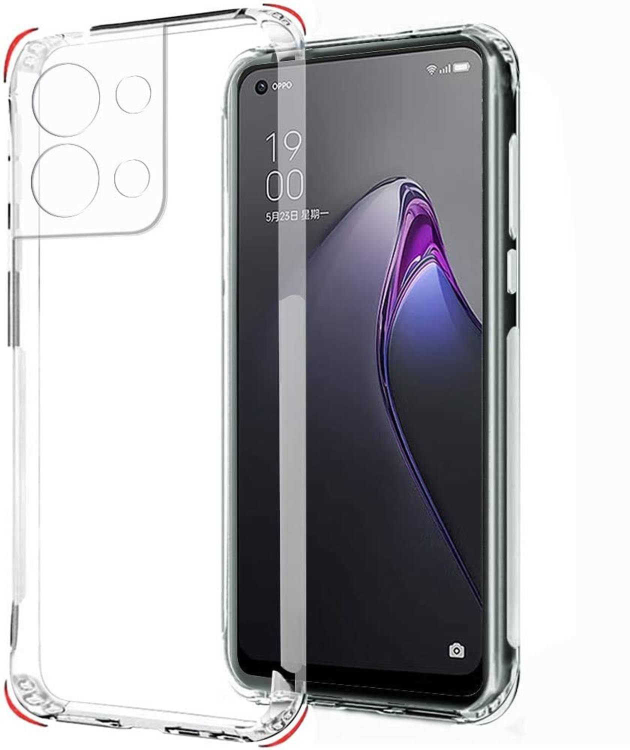 Hamz Back Cover for Oppo Reno 8 5G