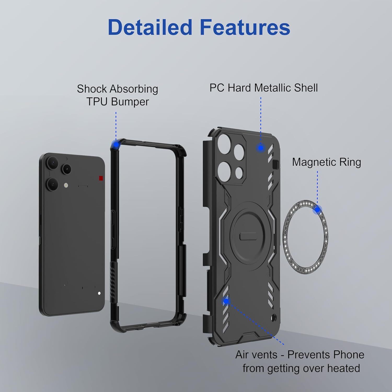 Image of KWINE CASE Back Cover for Nothing Phone 3A Lite 5G