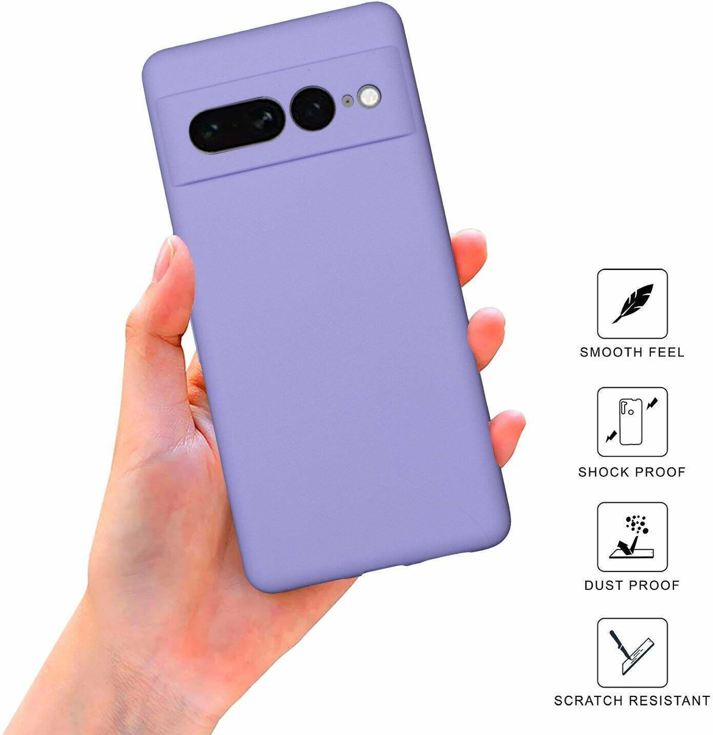 Image of Sprig Liquid Silicone Back Cover for GOOGLE PIXEL 7 PRO, Google Pixel 7 Pro, Pixel 7 Pro
