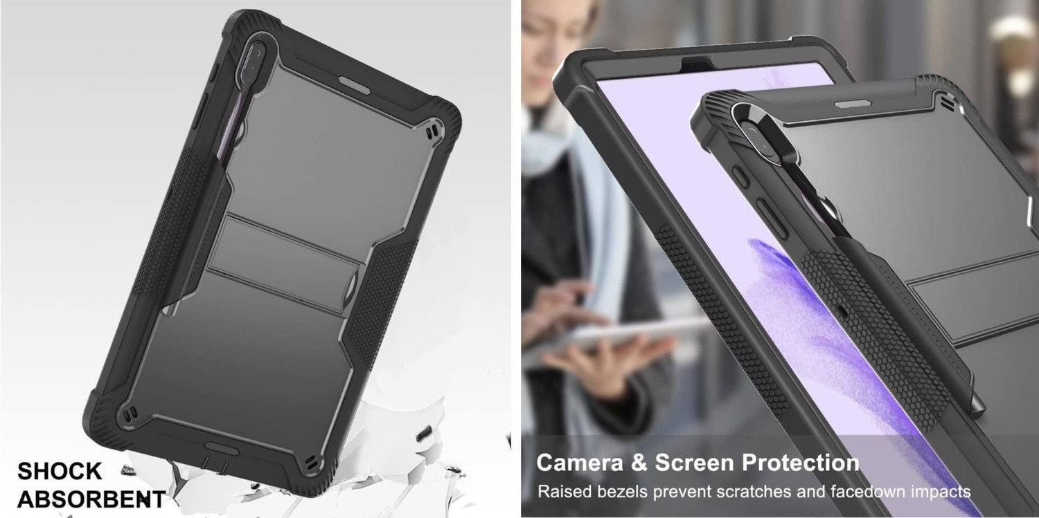 Image of HITFIT Back Cover for Samsung Galaxy Tab S9 FE / Tab S10 Lite / Tab S10 FE 10.9 inch) / Tab S9 (11 inch)