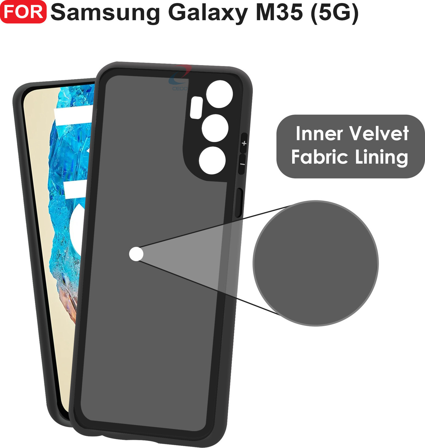 Image of CEDO XPRO Back Cover for SAMSUNG Galaxy M35 5G