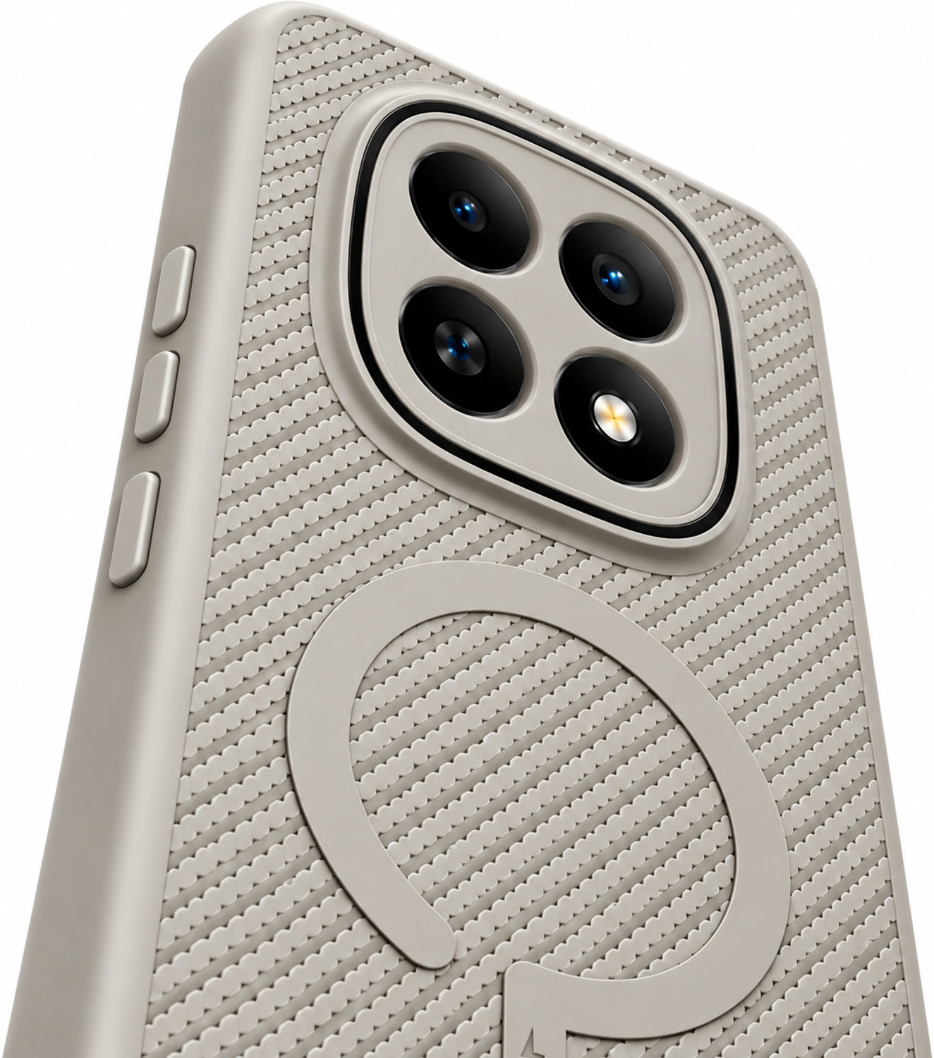 Image of ArmourPro Back Cover for REDMI Note 15 Pro 5G, REDMI Note 15 Pro, Carbon Fiber Magsafe Case