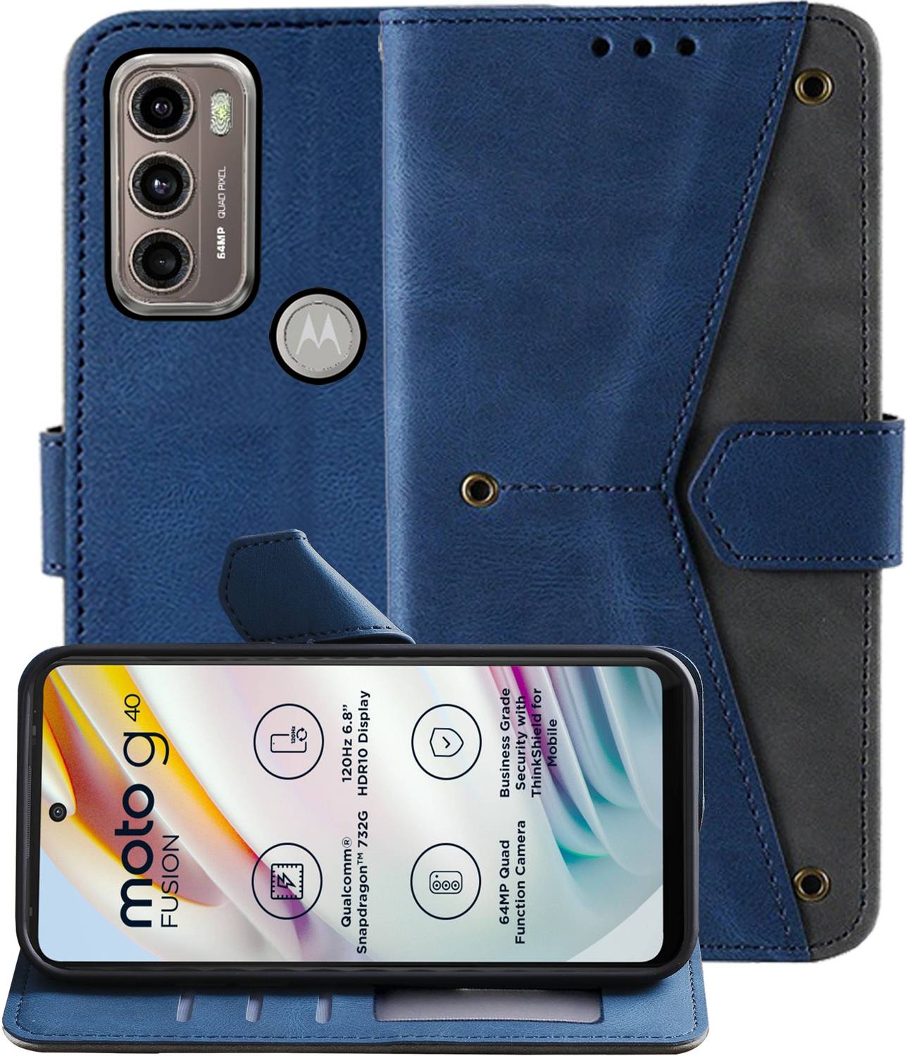 Autofocus Back Cover for Moto G40 Fusion
