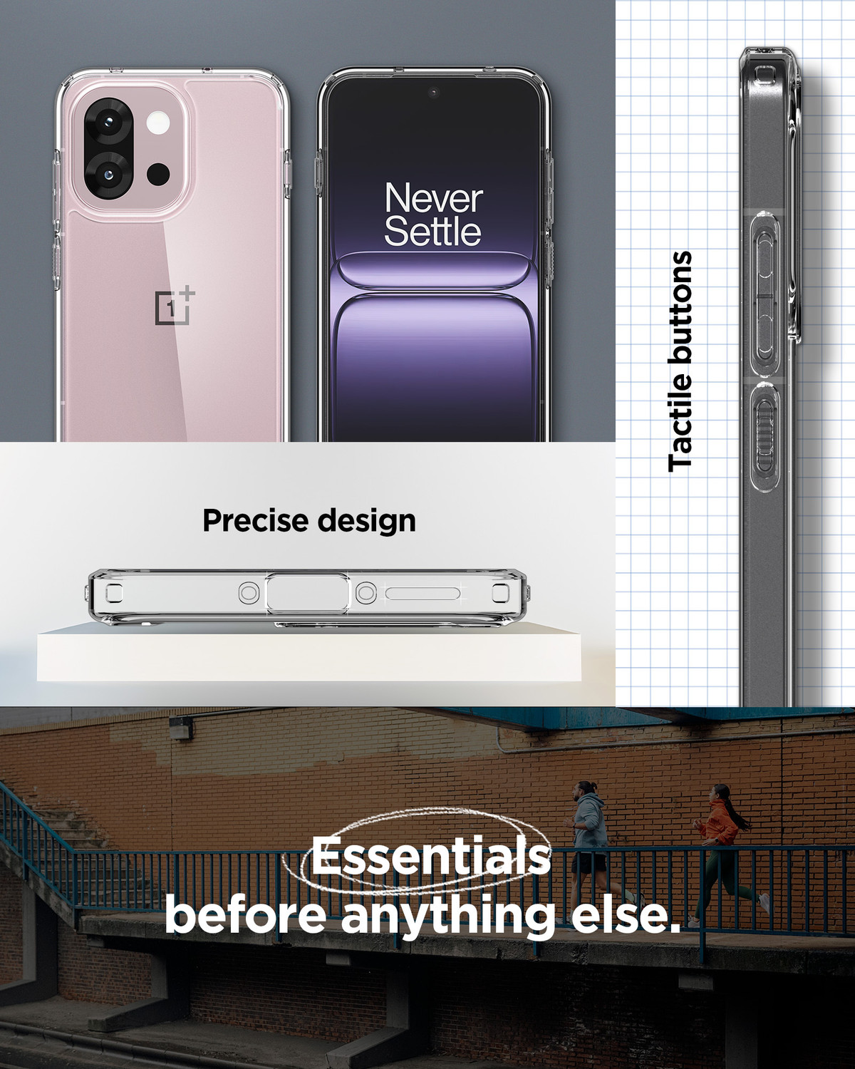 Image of Spigen Ultra Hybrid Back Cover for OnePlus 13s