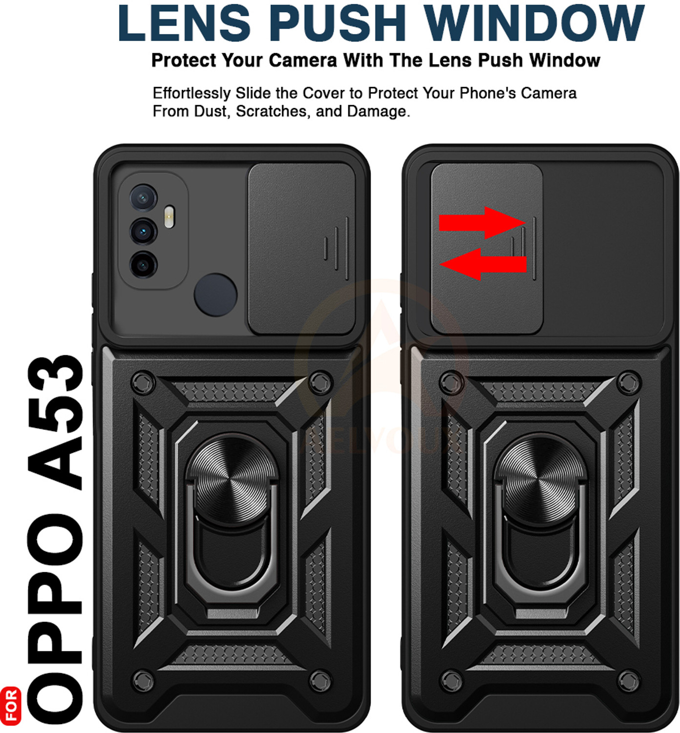Image of AelVouX Back Cover for Oppo A53