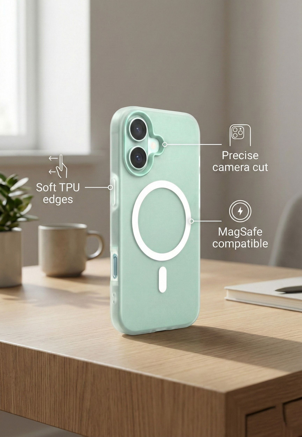 Image of GLOBAL NOMAD Back Cover for iPhone 16