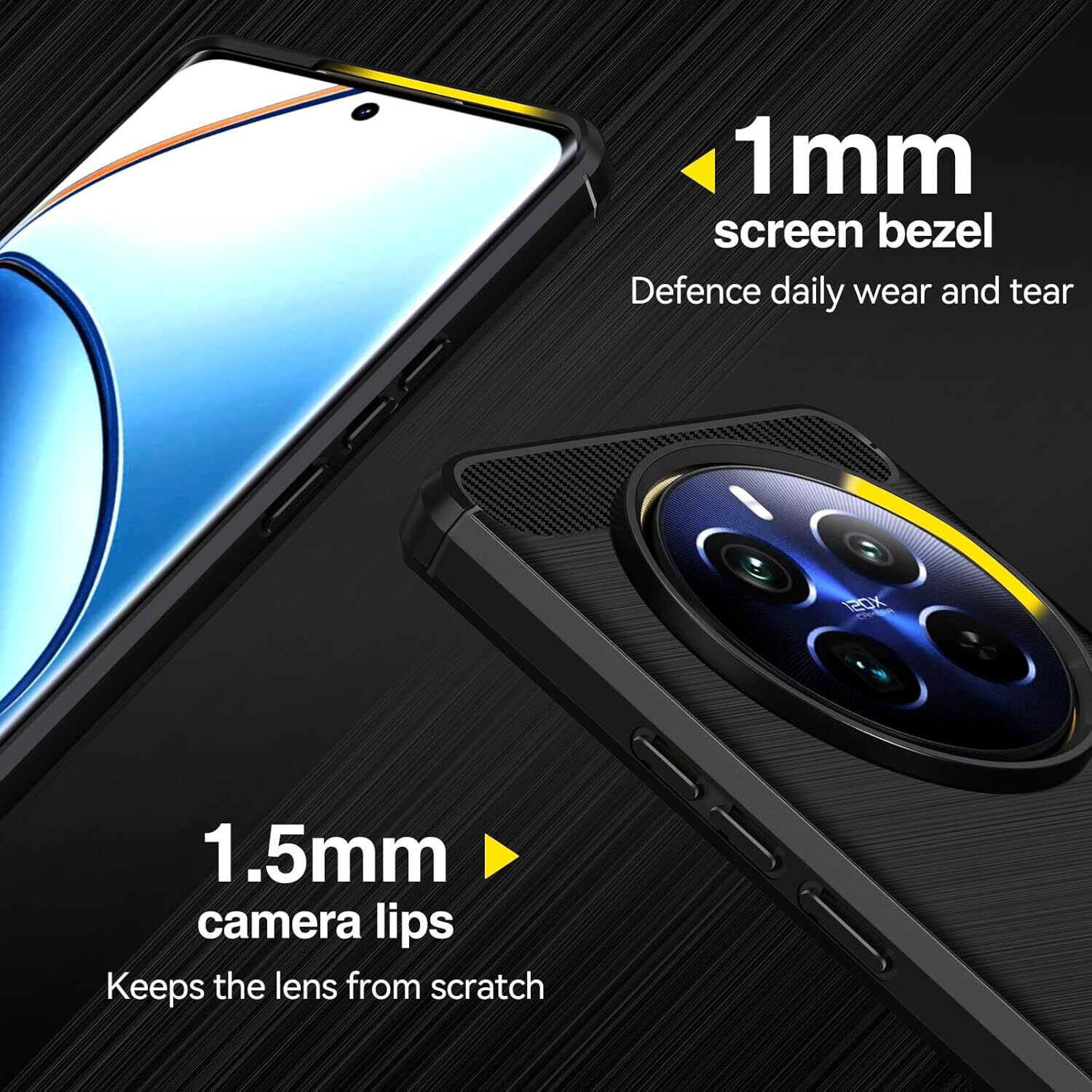 Image of Lustree Back Cover for Realme 12 Pro