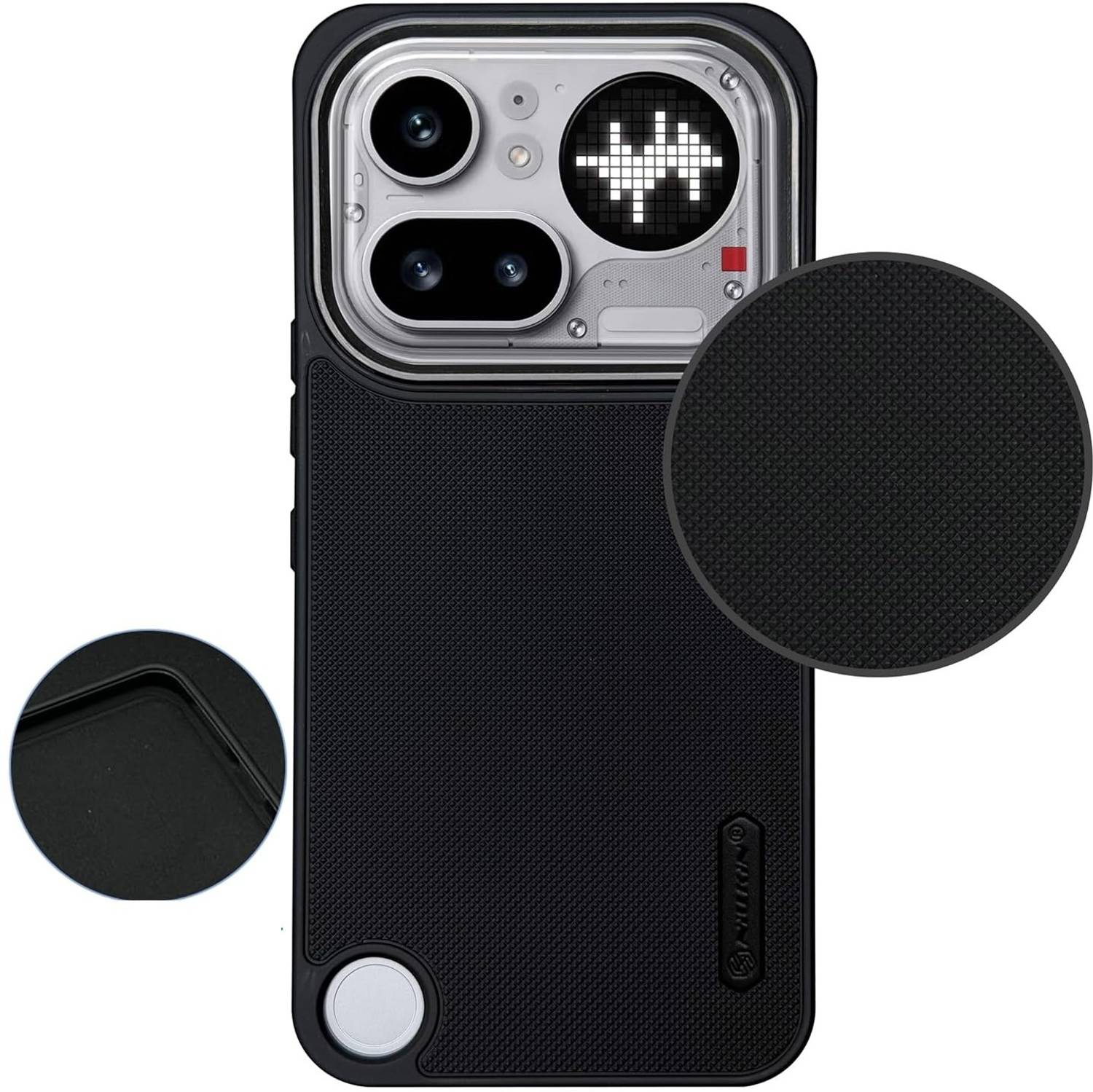 ASVALBUY Back Cover for Nothing Phone 4a Pro, [NELKIN]