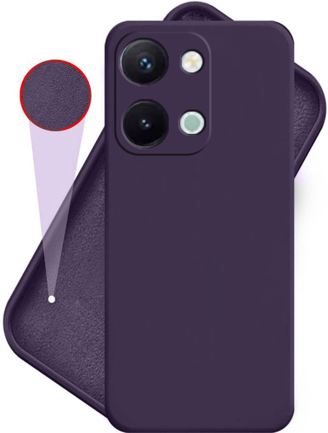 ①iPhone11 パープル　256GB BT78% シムフリー　UAGケース Luxecase Back Cover for iQOO Z11x - Luxecase : Flipkart.com