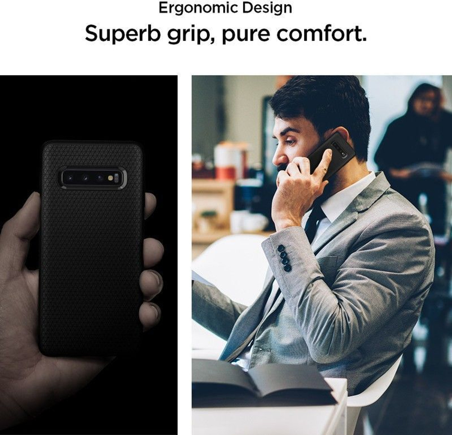 Image of Spigen Liquid Air Back Cover for Samsung Galaxy S10+