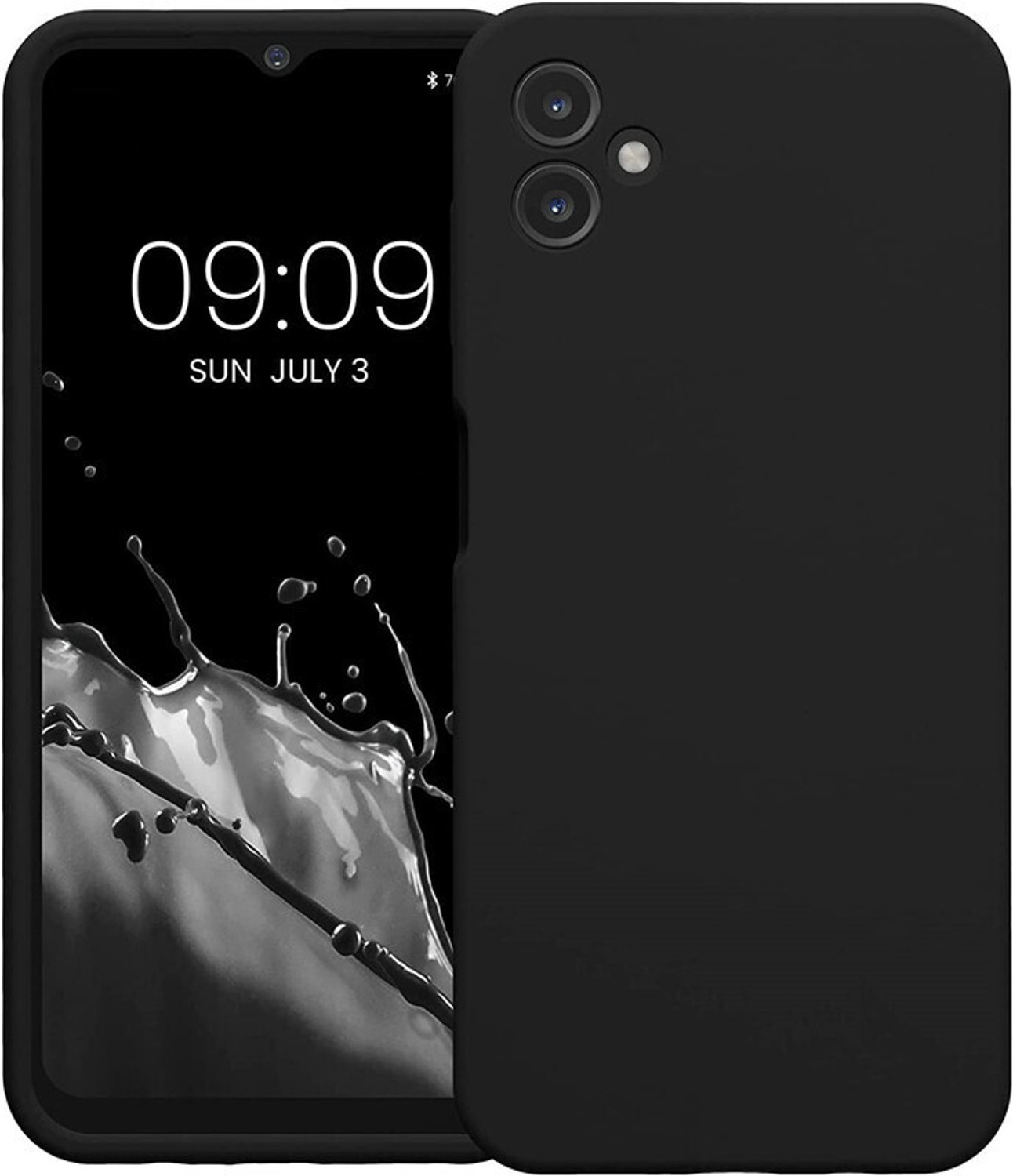 Image of OneLike Back Cover for Samsung Galaxy F14 5G (Black, Shock Proof, Silicon, Pack of: 1)