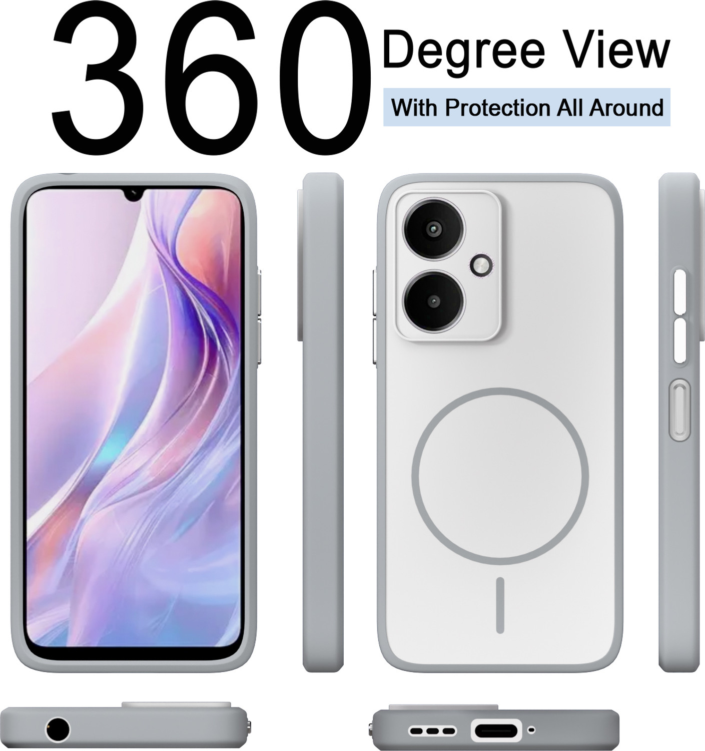 Image of KartV Back Cover for Redmi 13c 5G