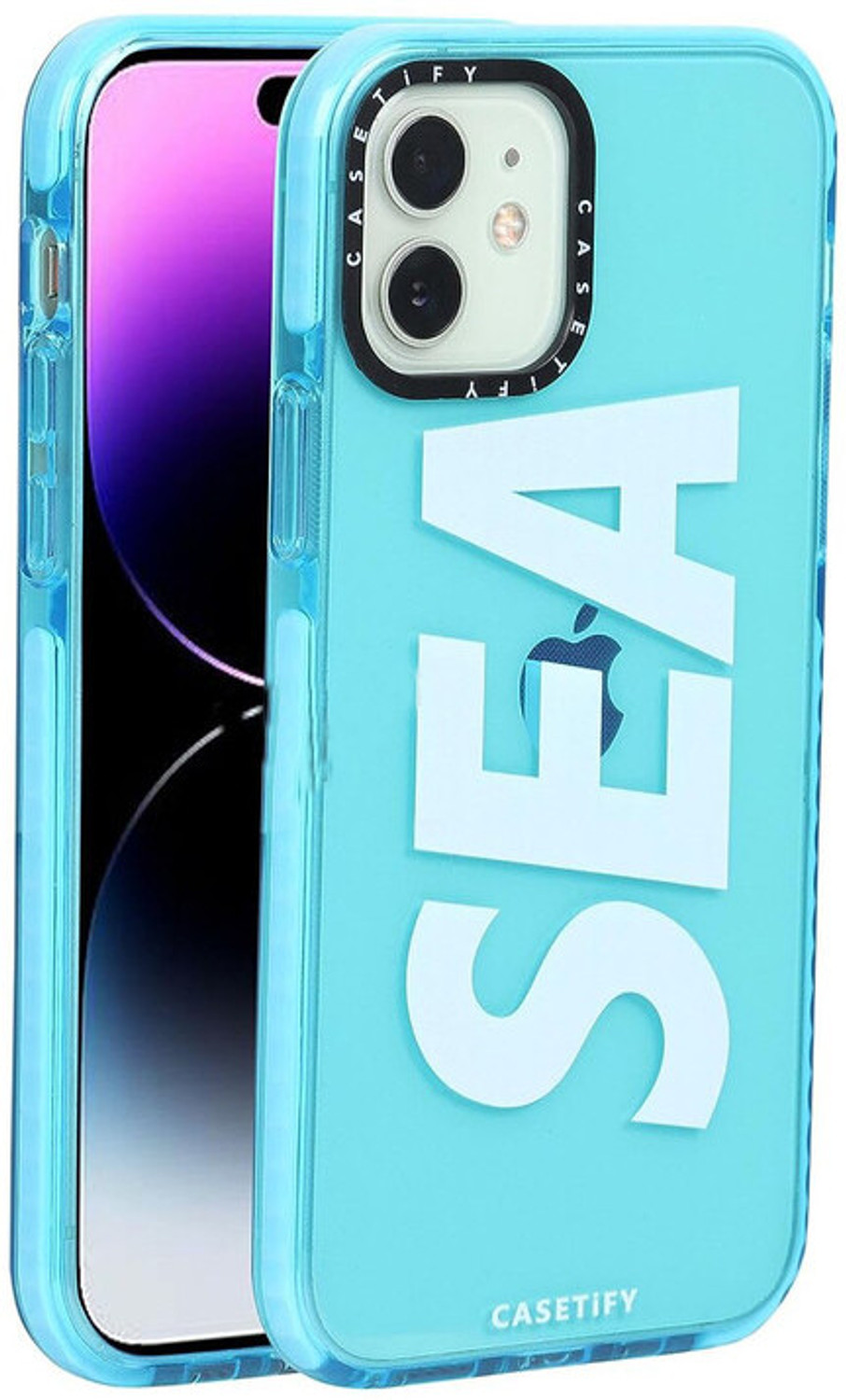 Image of AmericHome Back Cover for SEA Edition Translucent Case Iphone 12