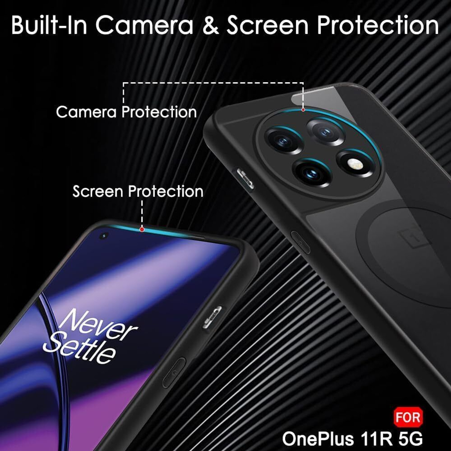Image of Xolia Back Cover for OnePlus 11R 5G