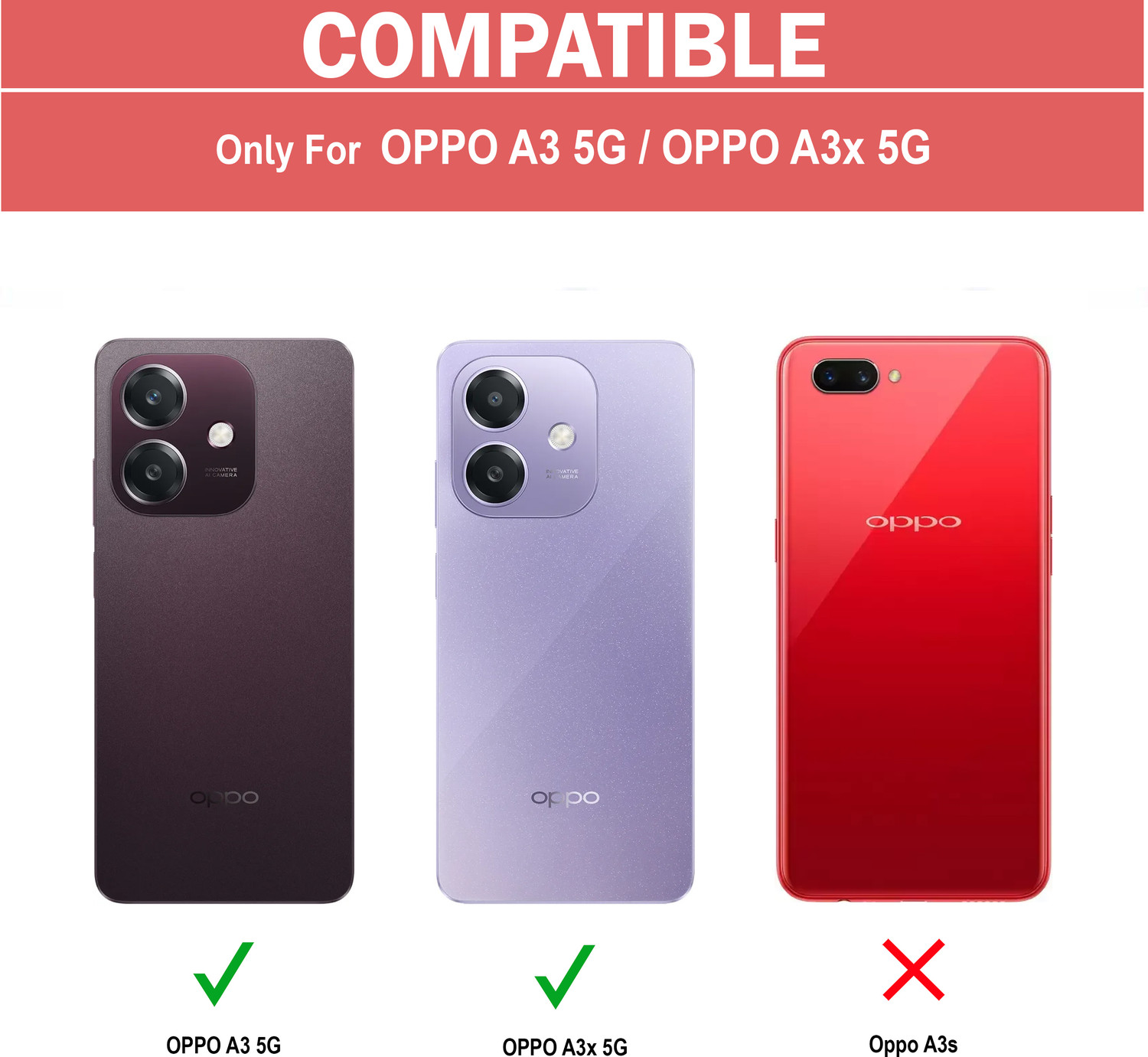 Image of GLOBAL NOMAD Back Cover for Oppo A3 5G