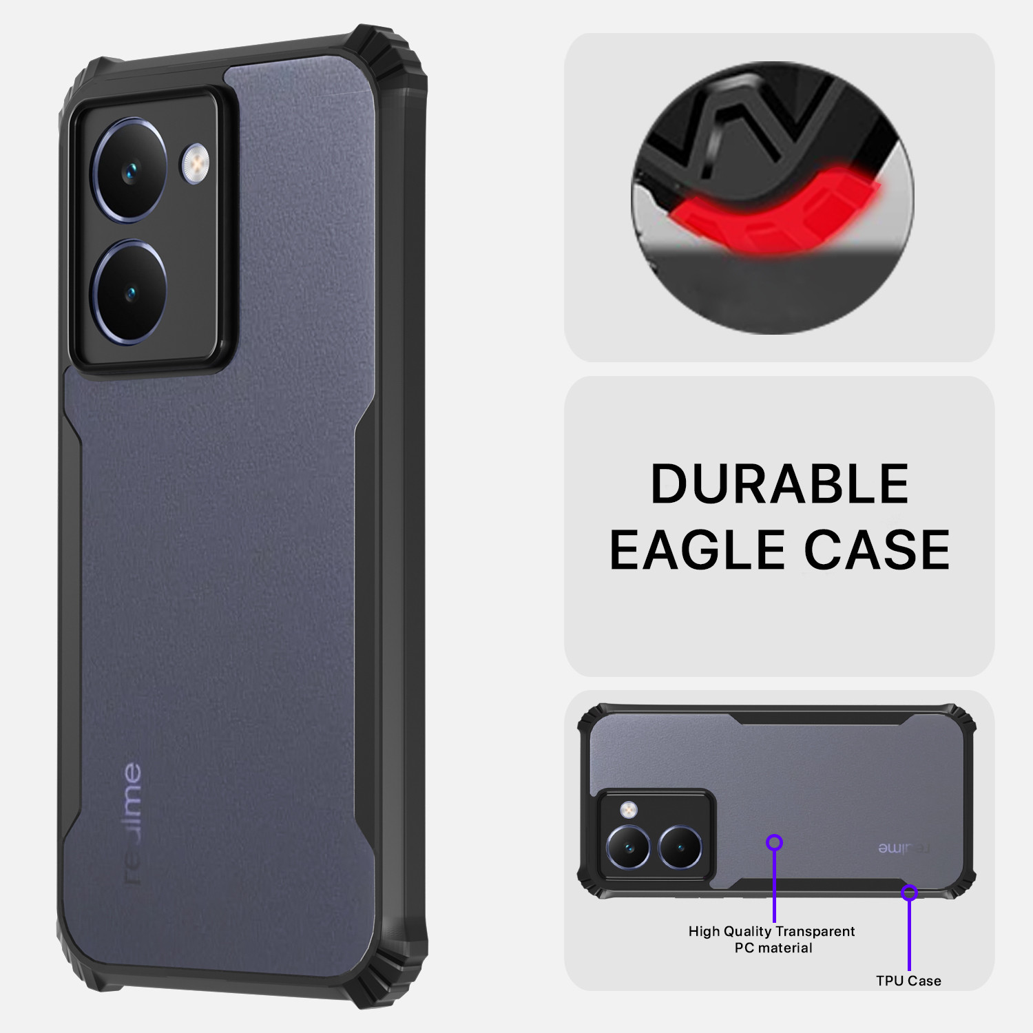 Image of GLOBAL NOMAD Back Cover for Realme P3 Ultra 5G