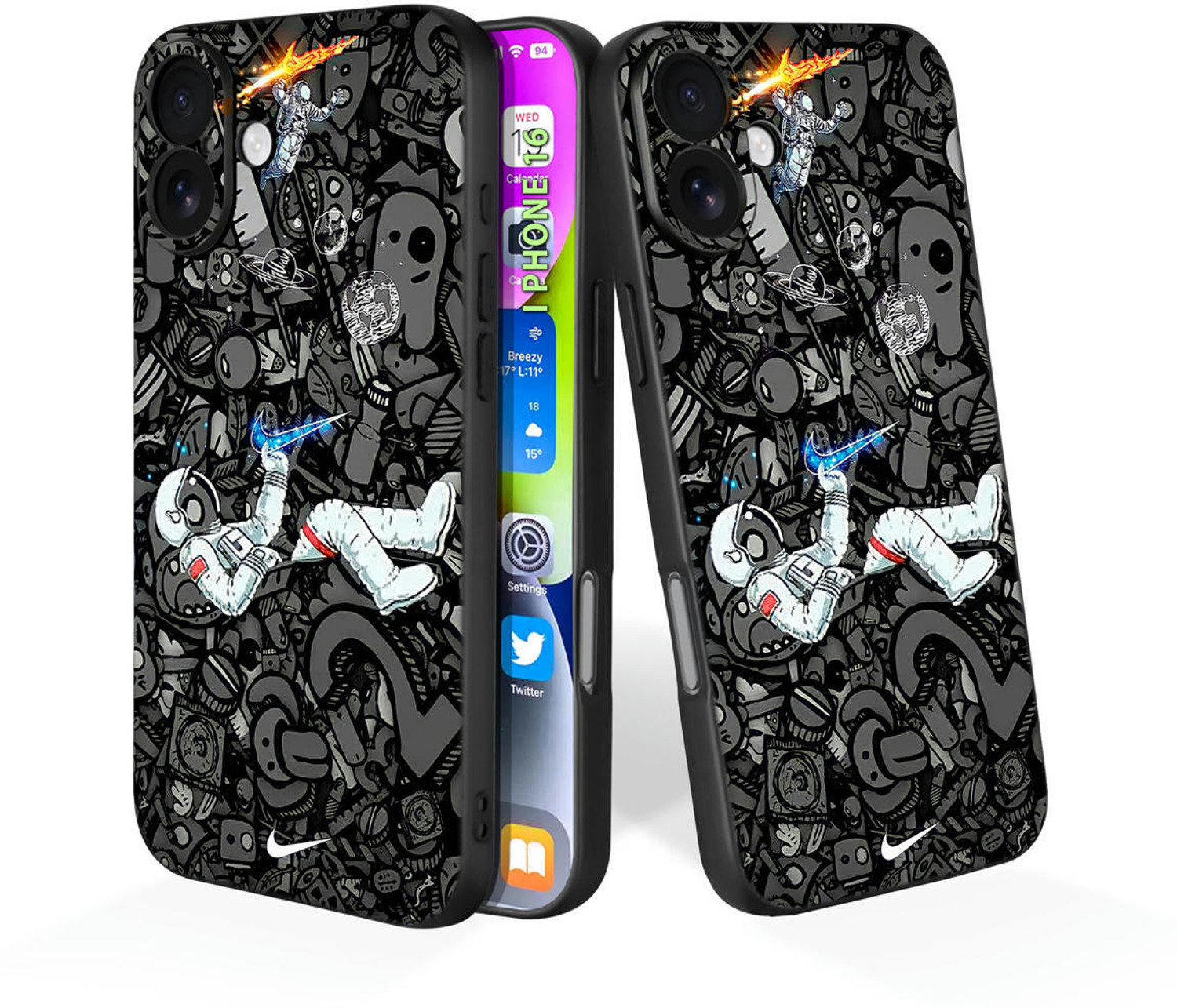 Image of CLASSYPRINT Back Cover for Apple iPhone 16