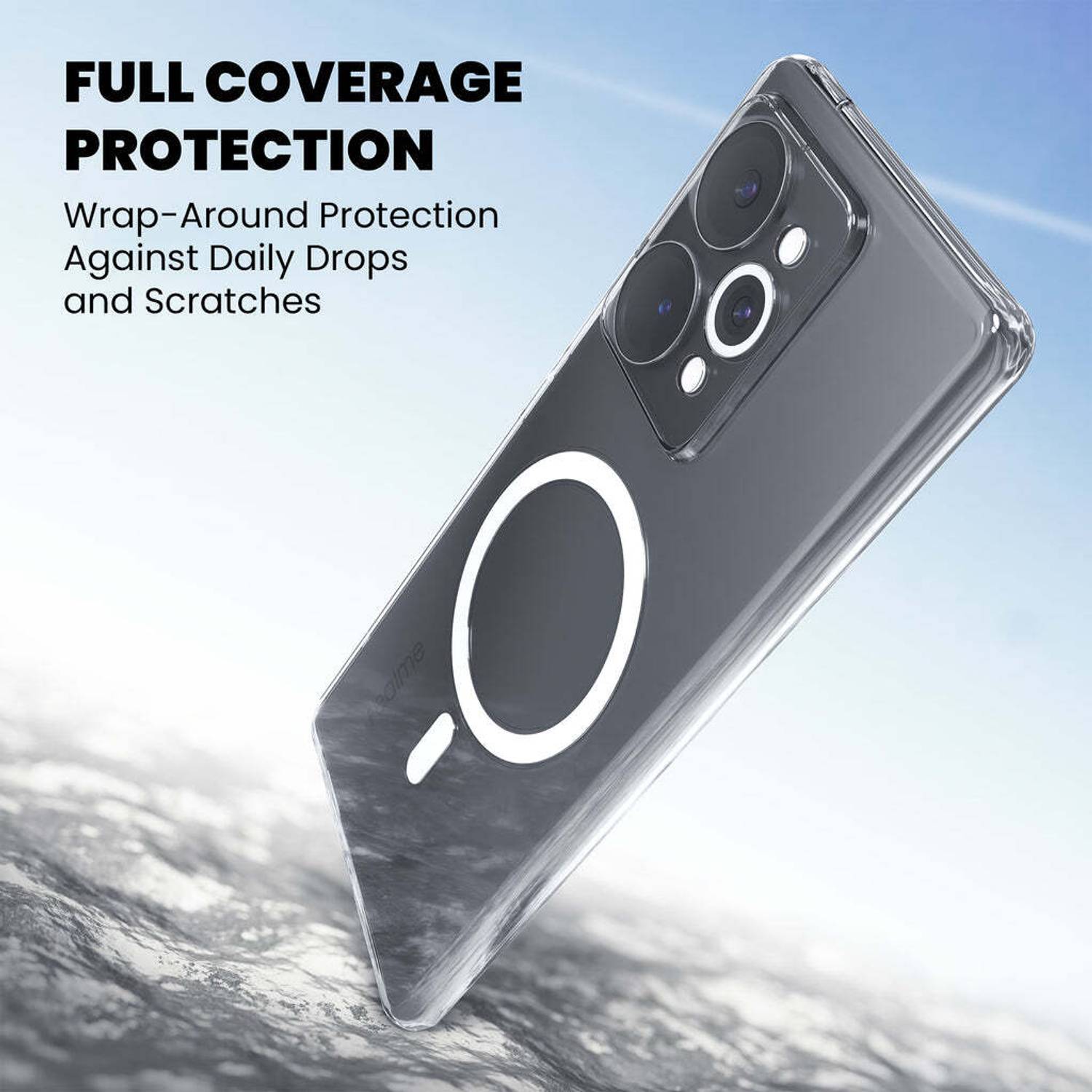 MatteSmoke realme P3 5G Rubber, Plastic Back Cover - Image 4